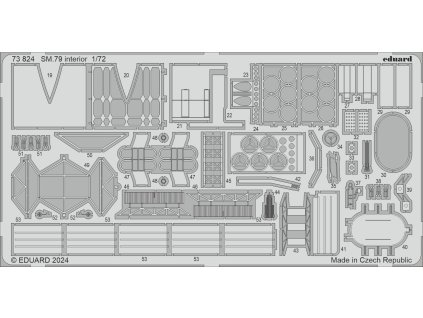 SM.79 interior 1/72 recommended for ITALERI