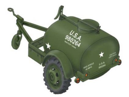 1/72 WW.II Water Tank Trailer Ben Hur