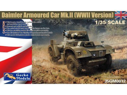 1/35 Daimler Armoured Car Mk. II - Gecko