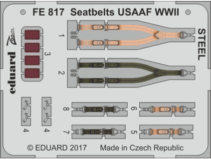 Seatbelts USAAF WWII STEEL