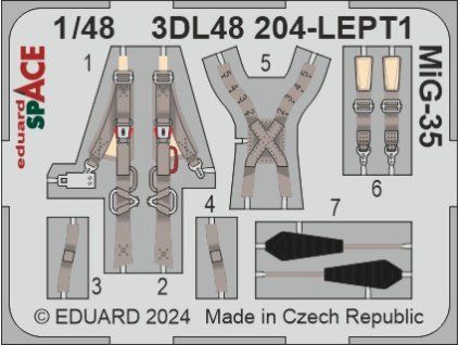 MiG-35 SPACE 1/48 recommended for HOBBY BOSS