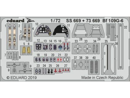 Bf 109G-6 1/72 recommended for TAMIYA