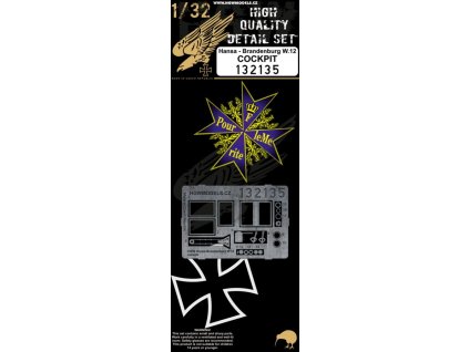 1/32 Hansa-Brandenburg W.12 Cockpit - Photo-etched Sets - Wingnut Wings