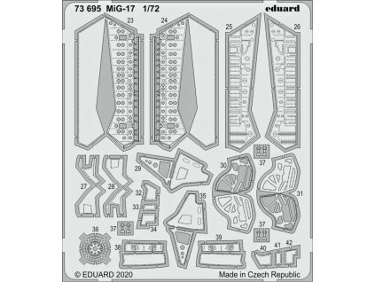 MiG-17 1/72 recommended for AIRFIX