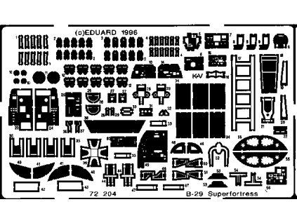 1/72 B-29A for ACADEMY kit