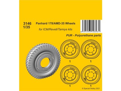 1/35 Panhard 178/AMD-35 Wheels