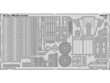 1/48 MiG-29 Fulcrum exterior for GREAT WALL HOBBY kit