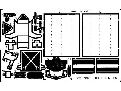 1/72 Go 229 Horten for REVELL kit