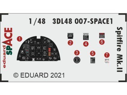 Spitfire Mk.II SPACE 1/48 recommended for EDUARD