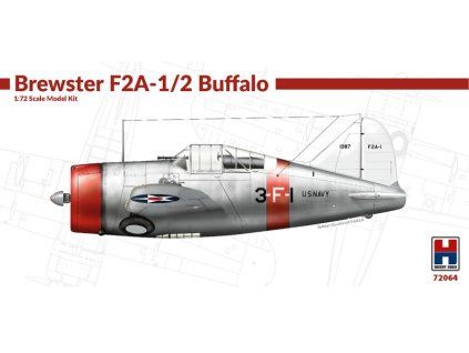 1/72 Brewster F2A-1/2 Buffalo