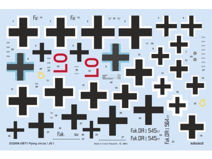 Flying circus / JG I 1/32 recommended for MENG