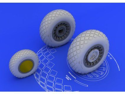 B-25H/J wheels 1/32 recommended for HKM