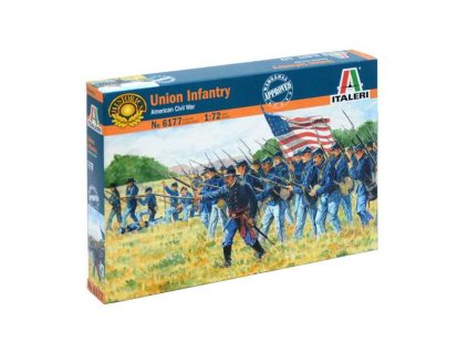 Italeri 6177 - UNION INFANTRY (AMERICAN CIVIL WAR) (1:72)