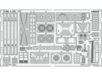 1/72 F-14D for GREAT WALL HOBBY kit