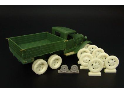 1/48 Gaz-AAA wheels resin wheels for UM kit