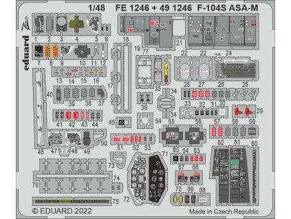 F-104S ASA-M 1/48 recommended for KINETIC