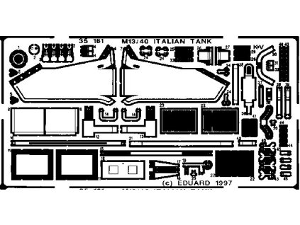 1/35 M-13/40 Italian Tank for TAMIYA kit