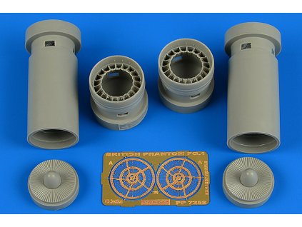 1/72 FG.1 British Phantom exhaust nozzles
