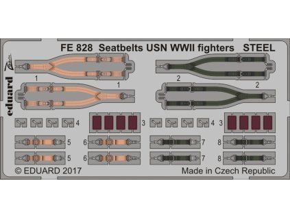 Seatbelts USN WWII fighters STEEL