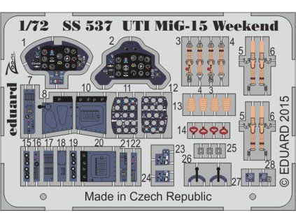 UTI MIG-15 Weekend recommended for EDUARD