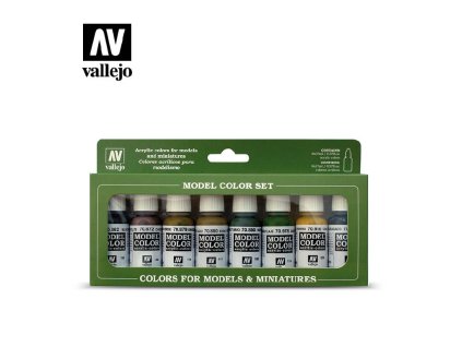 Vallejo Model Color 8 colors Set 70108 Panzer Colors (8)