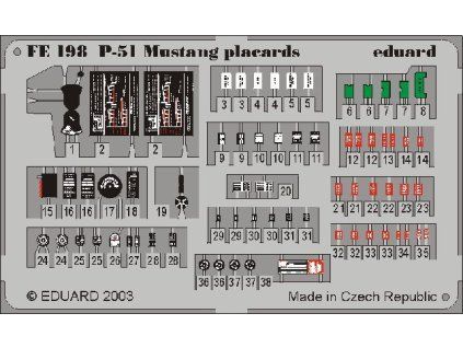 P-51 placards