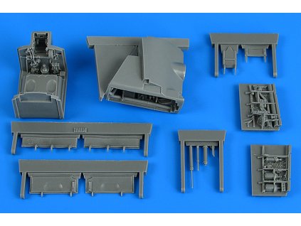 1/48 Harrier GR.1/GR.3 wheel bay - KINETIC
