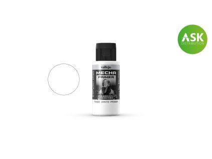 Vallejo Mecha Color 73640 White Primer (60 ml)