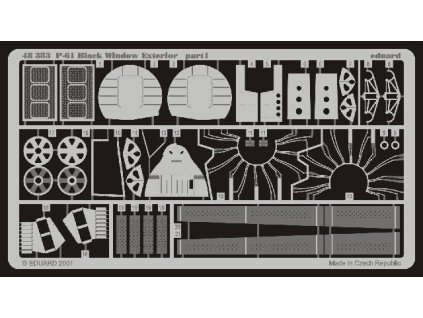 1/48 P-61 exterior for REVELL/MONOGRAM kit