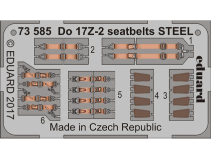 Do 17Z-2 seatbelts STEEL recommended for ICM