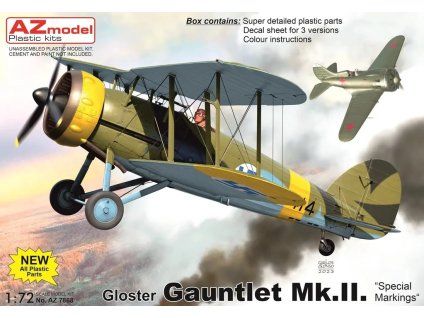 1/72 Gloster Gauntlet Mk.II. "Special Markings"