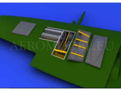 1/48 Spitfire Mk.IX gun bay for EDUARD kit