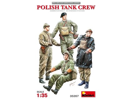 1/35 Polish Tank Crew - Miniart
