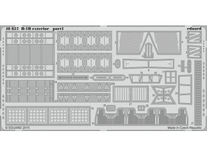 1/48 B-1B exterior for REVELL kit