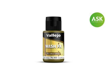 Vallejo Wash FX 76503 Dark Yellow Color (35 ml)