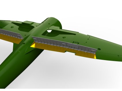 Tempest Mk.II landing flaps PRINT 1/48 recommended for EDUARD/SPECIAL HOBBY