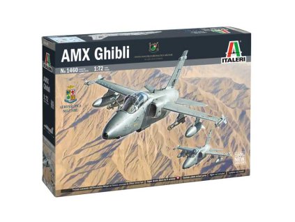 Model Kit letadlo 1460 - AMX Ghibli (1:72)