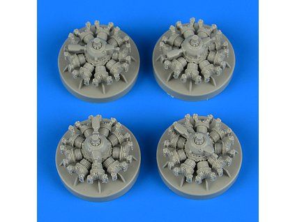 1/72 B-17G flying fortress engines - AIRFIX
