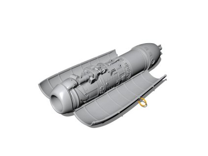 1/72 Heinkel He 162A Engine (BMW 003 jet engine)