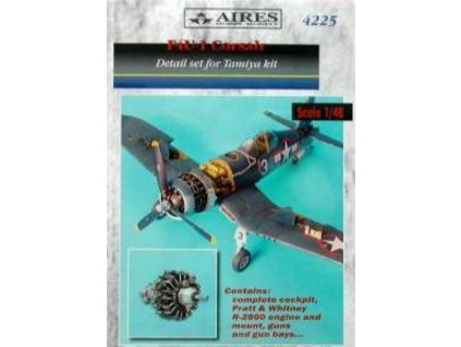 1/48 F4U-1 Corsair detail set - NEW TOOL