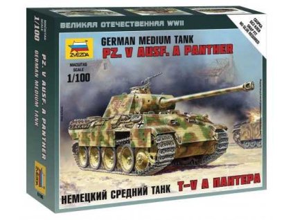 Wargames (WWII) 6196 - Pz.V Ausf. A Panther(1:100)