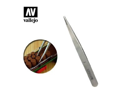 23054 vallejo hobby tools fine tweezers t12003