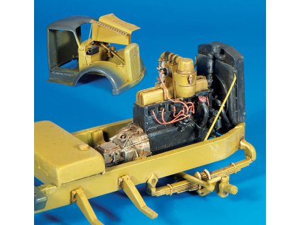 1/35 Engine-compartment detail set Opel Blitz-Italeri