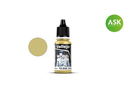 Vallejo Model Color 70806 German Yellow Matt (18 ml)