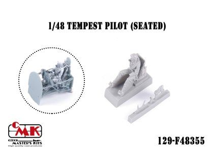 1/48 Tempest Pilot (seated)