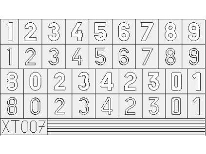 German Numbers Small