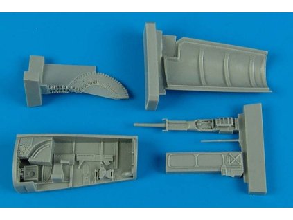 1/48 F-5F Tiger II gun bay