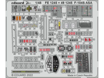 F-104S ASA 1/48 recommended for KINETIC