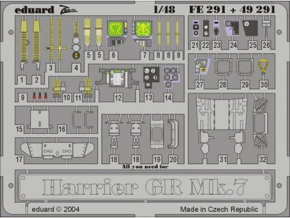 Harrier Gr Mk.7 recommended for HASEGAWA