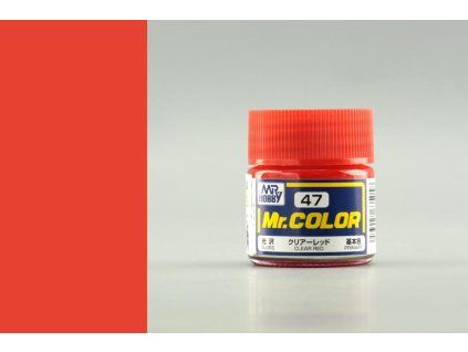Mr. Color (10 ml) Clear Red